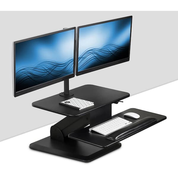 mount-it! Dual Monitor Desk Stand for 13 in. to 32 in. Monitors MI-2781 -  The Home Depot