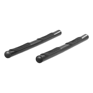 3-Inch Round Black Steel Nerf Bars, No-Drill, Select Ford Explorer, Mazda Tribute
