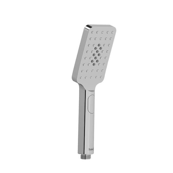 RIOBEL 2-Spray Patterns 3.125 in. Wall Mount Handheld Shower Head in Chrome