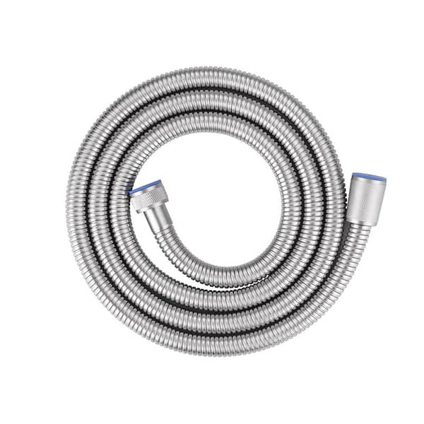 IVIGA 79 in. Stainless Steel Replacement Handheld Shower Hose with Explosion-Proof in Brushed Nickel
