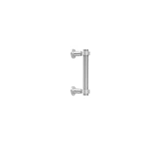 Contemporary 6 in. Back to Back Shower Door Pull in Satin Chrome