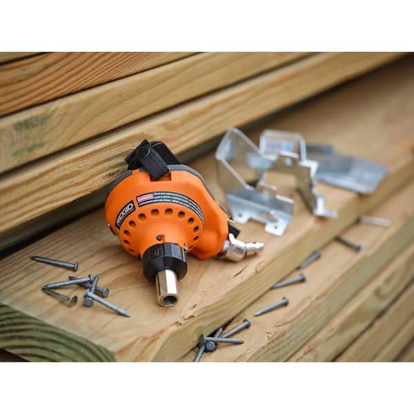 Reviews for RIDGID Pneumatic 3-1/2 in. Full-Size Palm Nailer | Pg