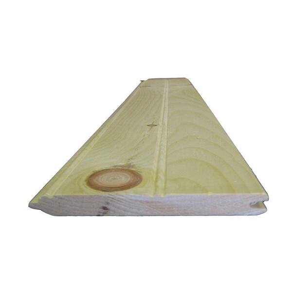 Unbranded 1 in. x 6 in. x 12 ft. #2 and Better Tongue and Groove Board