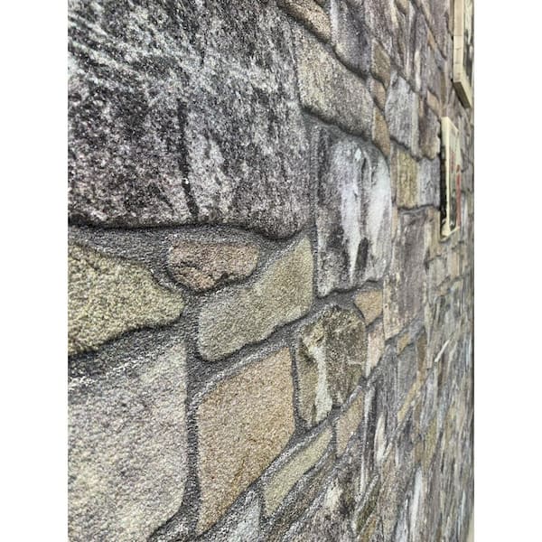 Dundee Deco Falkirk Uffcott II 39.4 in. x 19.7 in. Lavender Grey