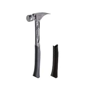 14 oz. TiBone Milled Face with Curved Handle with Black Replacement Grip (2-Piece)