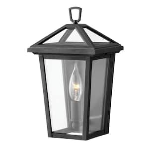 Alford Place 1-Light Museum Black Outdoor Wall Lantern Sconce