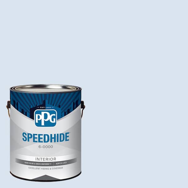SPEEDHIDE 1 gal. PPG1164-2 Iceberg Satin Interior Paint