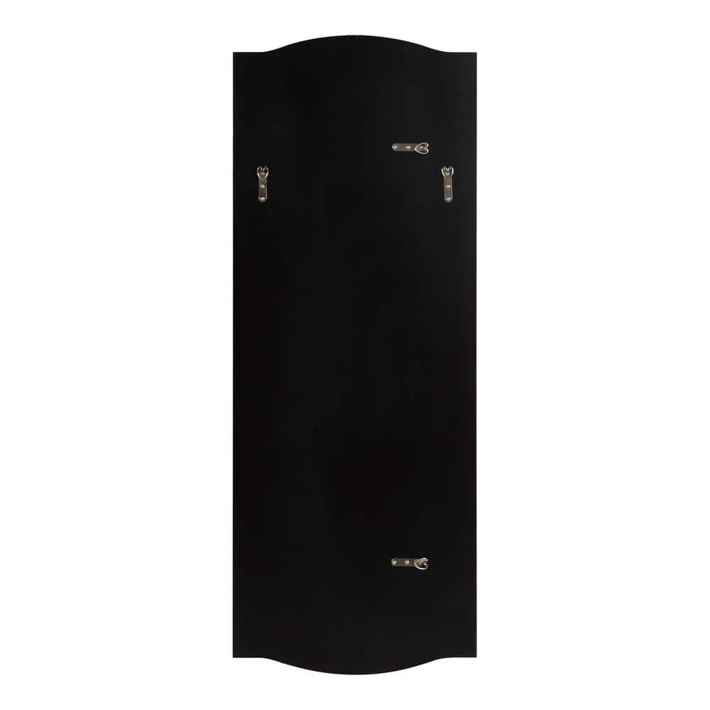 Elegant Gold Framed Full-Length Wooden Wall Mirror, 18x48