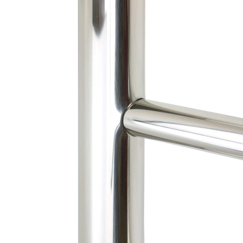 Malta Polished Stainless Steel Wall-Mounted 11-Bar Towel Warmer