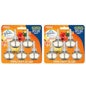 AROMAHOME BY SLATKIN & CO AromaHome Fresh Petals Scented Oil Refill Plug-In  Air Freshener Refill (2-Pack) HD-AHRF2-FP - The Home Depot