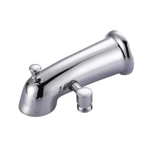 PROOX 5.31 in. Lift-Up Diverter Tub Spout with 6-Spray Handheld