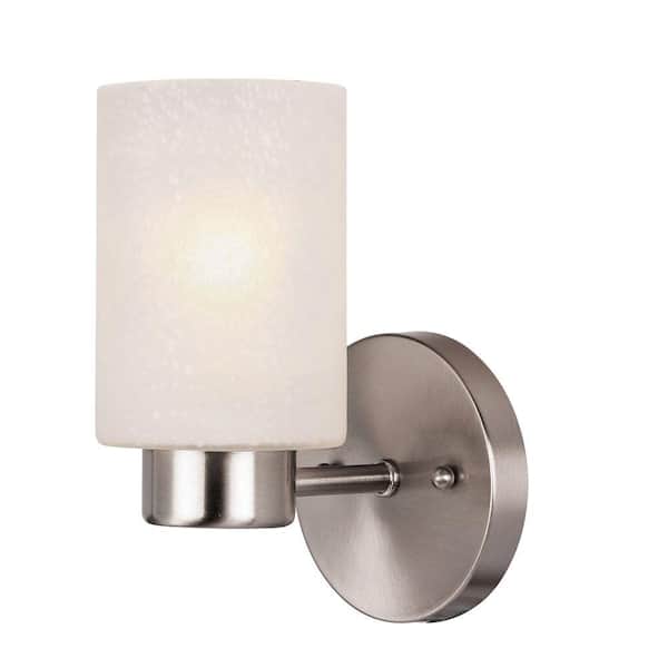 Westinghouse Sylvestre 1-Light Brushed Nickel Wall Fixture