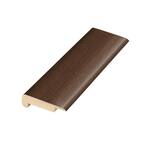 Java Scraped Oak .75 in. Thick x 2.36 in. Wide x 78.7 in. Length Laminate Stairnose Molding