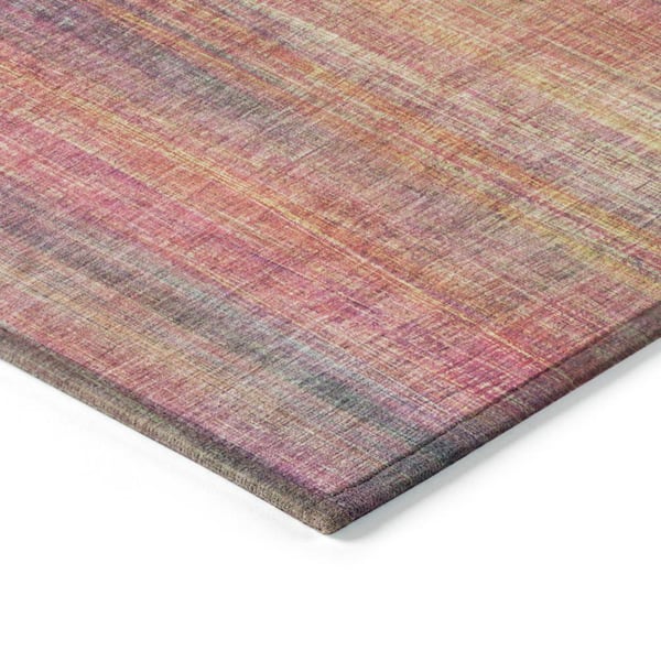 Chantille ACN552 Red 8 ft. x 10 ft. Machine Washable Indoor/Outdoor Geometric Area Rug