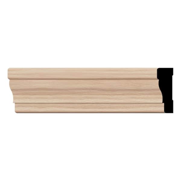 Ekena Millwork WM356 0.69 in. D x 2.25 in. W x 96 in. L Wood (Red Oak) Colonial Casing Moulding