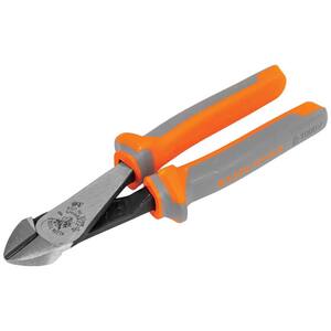 8 in. Diagonal Cutting Pliers, Insulated, High Leverage