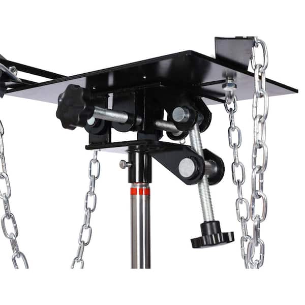 WRIGHTMASTER 1660 lbs. Transmission Jacks in Red with 2 Stage