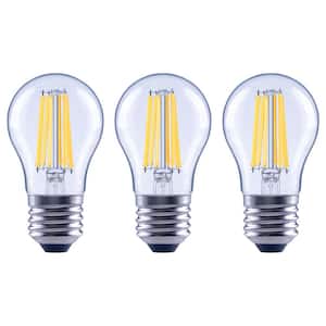 100-Watt Equivalent A15 Dimmable Appliance Fan Clear Glass Filament LED Vintage Edison Light Bulb Soft White (3-Pack)