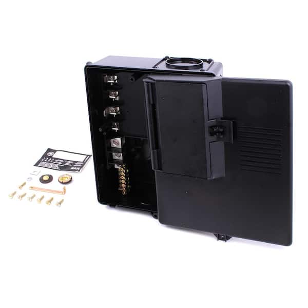 PowerMark Plus 125 Amp 4-Space 8-Circuit Outdoor Main Lug Non-Metallic  Circuit Breaker Panel