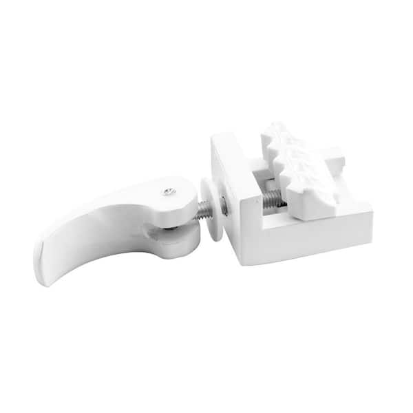 Defender Security U 9809 Sliding Window Lock for Vinyl Windows Pack of 2 Prime-Line Products Home Improvement White Diecast Construction Easy Installation to Keep Windows Securely Closed