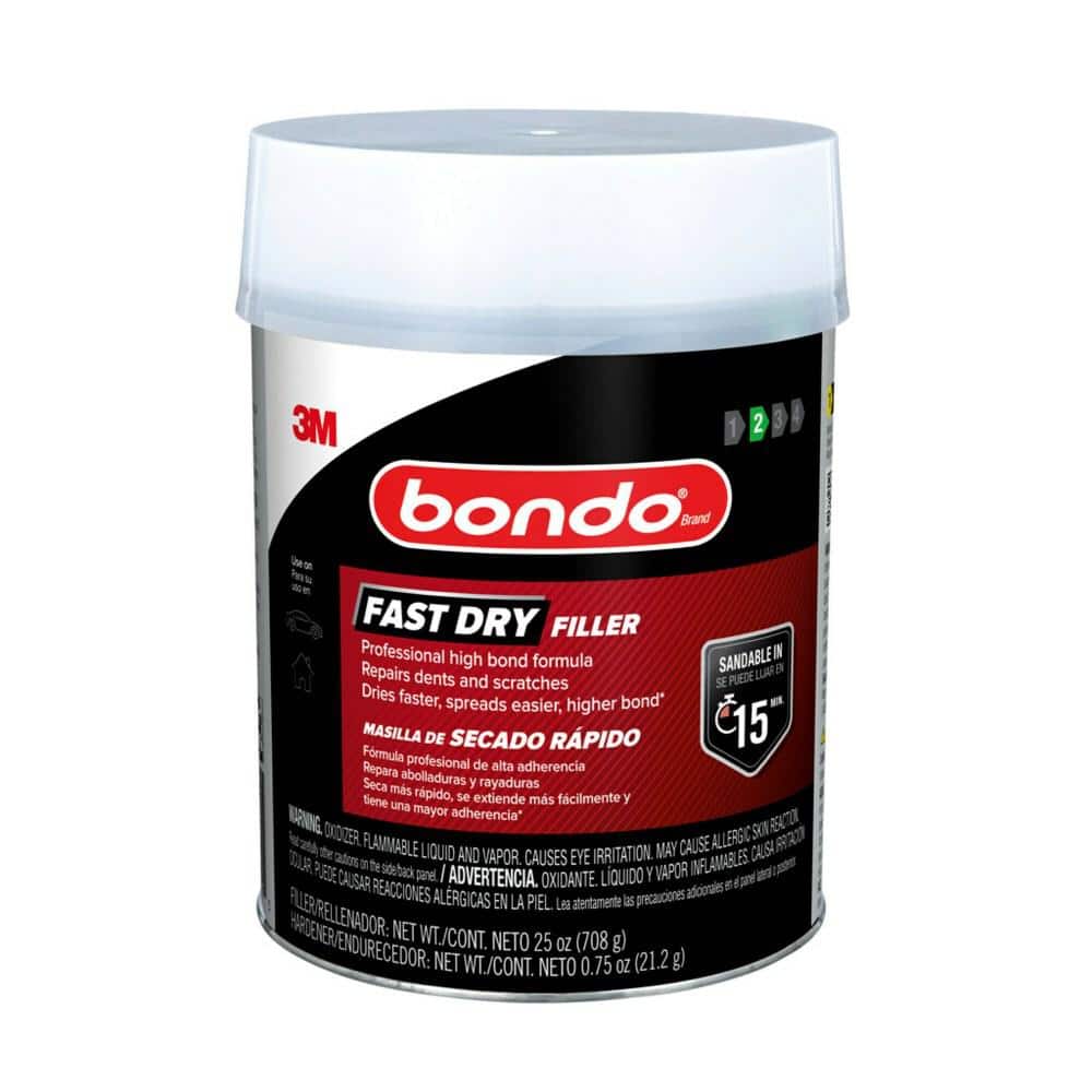 Bondo 25 oz. Fast Dry Filler FDQTES The Home Depot