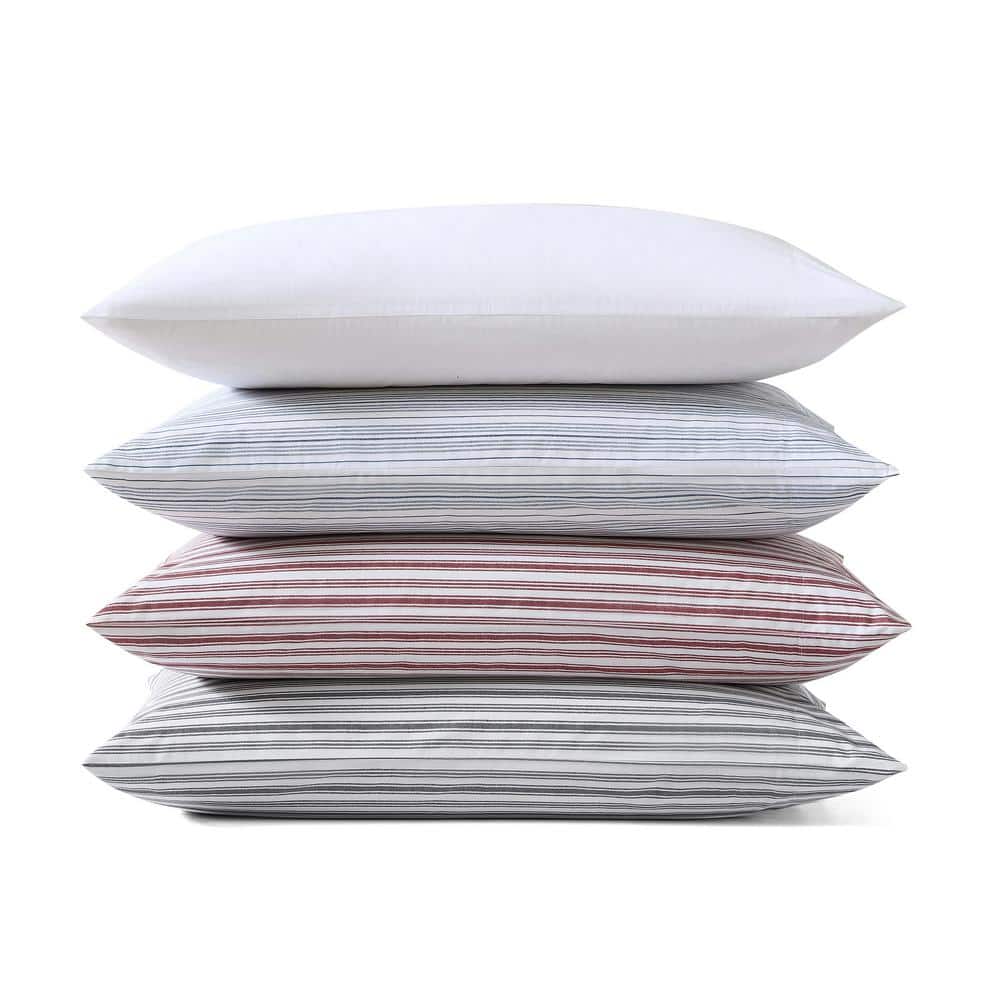 Standard Cotton Striped Pillowcase Set, 2 Piece