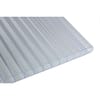 Falken Design 24 in. W x 60 in. L x 0.25 in. T Clear Twin Wall  Polycarbonate Sheet MW-Cl-1-4/2460 - The Home Depot