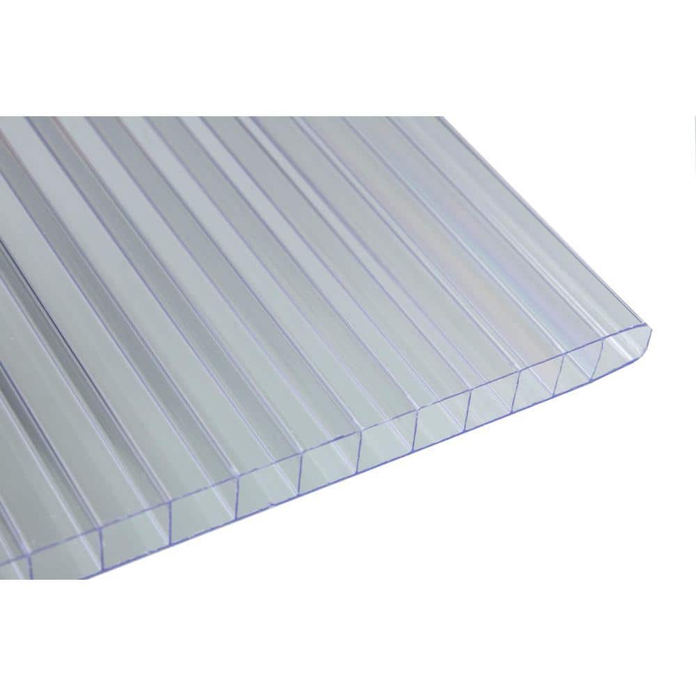 8mm Twin Wall THERMOCLEAR™ 15 Polycarbonate Panel - Clear