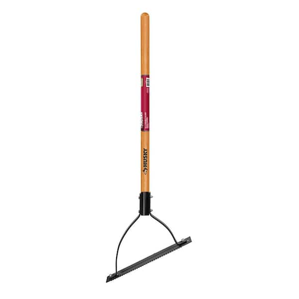 Husky 30 in. Short Wood Handle Double Blade Weed Cutter