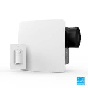 50 CFM Ceiling/Wall Mount Quiet Easy Roomside Installation Bathroom/Bath Exhaust Fan with Humidity Sensing, ENERGY STAR