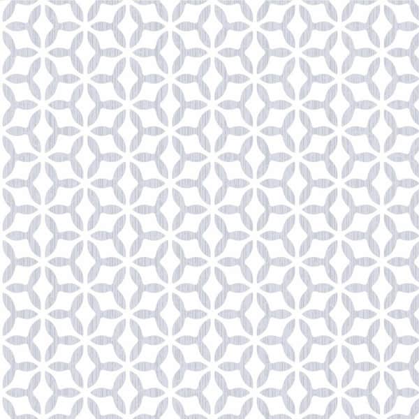 Graham & Brown Symmetry Helice Silver Removable Wallpaper