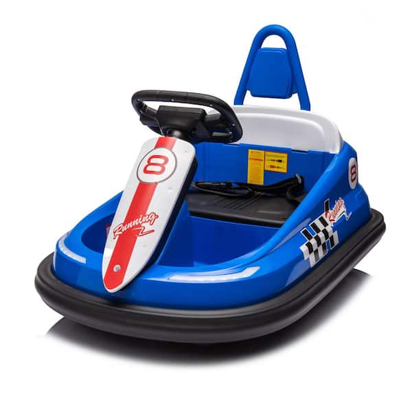 Unbranded 6-Volt Electric Bumper Car With Remote Control, 3-Speed Adjustable, Speaker, Bluetooth, Body With Anti-Collision Pads