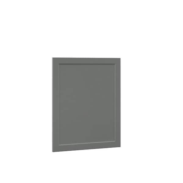 Hampton Bay Designer Series Melvern Storm Gray 0.75 in. x 30 in. x 24 in. Decorative End Panel