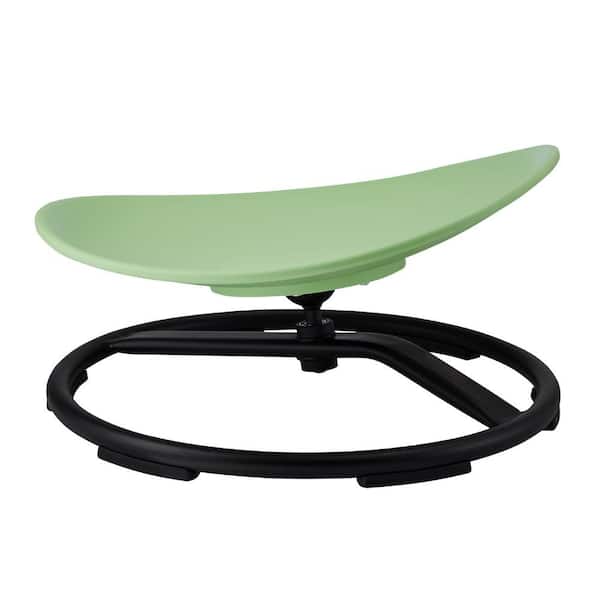 Kids Swivel Chair,220 lbs. Capacity, Sensory Spinning Chair,Autistic Kids Sensory Toy Chair w/ Non-Slip Metal Base,Green