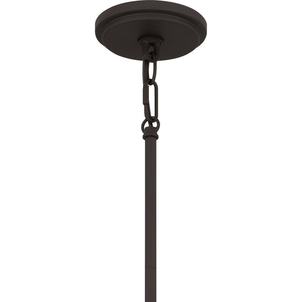 Brecken 16" Old Bronze Pendant Light with Alabaster Glass Shade