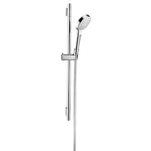 Croma Select S Wall Bar Shower Set in Chrome