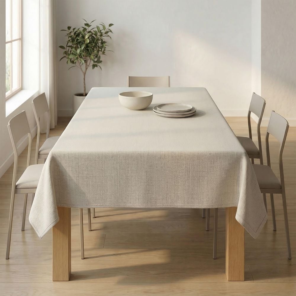 52 in. W x 70 in. L Cashmere Capri Rectangle Polyester Tablecloth price history on PriceWatchPro