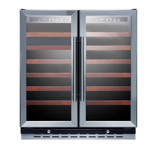 Summit Appliance 30 in. 66-Bottle Wine Cooler with Two Temperature Zones