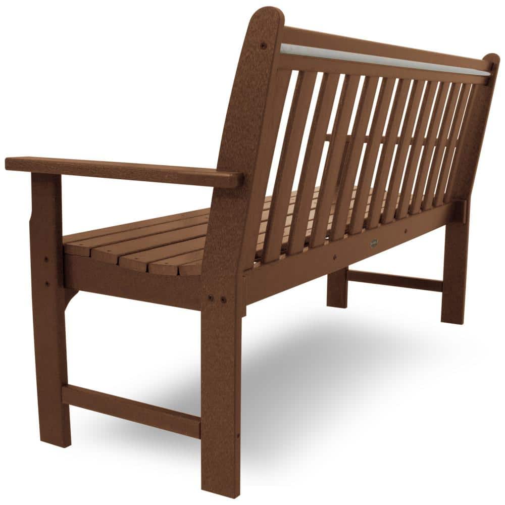 Elegant Teak 60" Vineyard Outdoor Bench