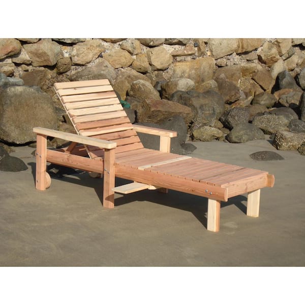 redwood chaise lounge chairs