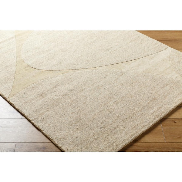Mystique Modern 8 ft. x 10 ft. Indoor Medium Brown Area Rug