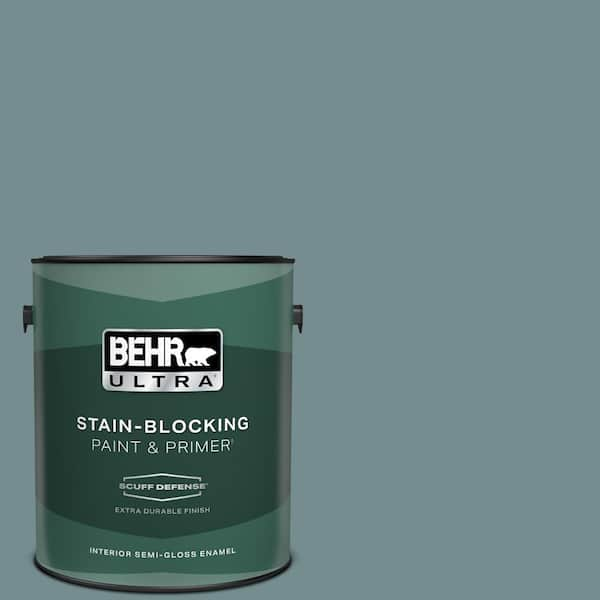 BEHR ULTRA 1 gal. #PPF-46 Leisure Time Extra Durable Semi-Gloss Enamel Interior Paint & Primer