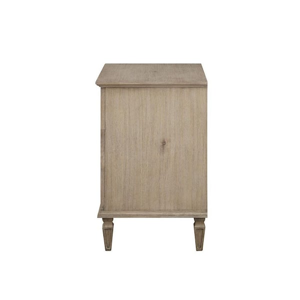 Victoria Light Natural 1 Drawer Nightstand