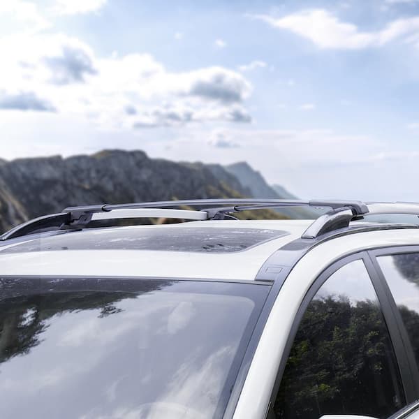 VEVOR Roof Rack Cross Bars for 2014-2022 Subaru Forester with Raised Side Rails 200 lbs Load Capacity