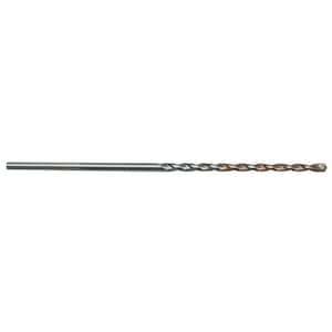3/16 in. x 6 in. 3-Flat Secure-Grip Carbide Hammer Drill Bit (2-Pack)
