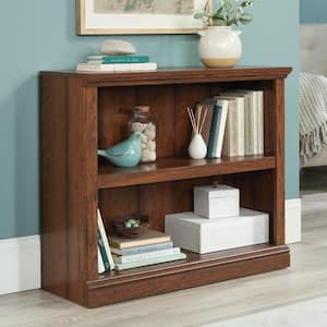 Select 29.921 in. Tall Washington Cherry Particle Board Rectangular 35 in. 1-Shelf Bookcase with Adjustable Shelf
