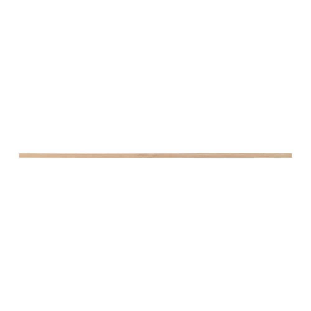 91.5 in. W x 1.5 in. H Decorative Edge Moulding in Unfinished for CLICKREADY Technology price history on PriceWatchPro