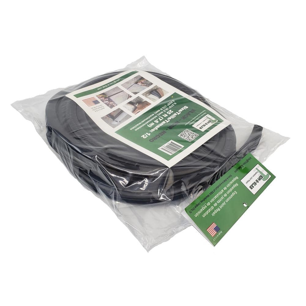 Trim-A-Slab 1/2 in. x 25 ft. Concrete Expansion Joint in Black 3639