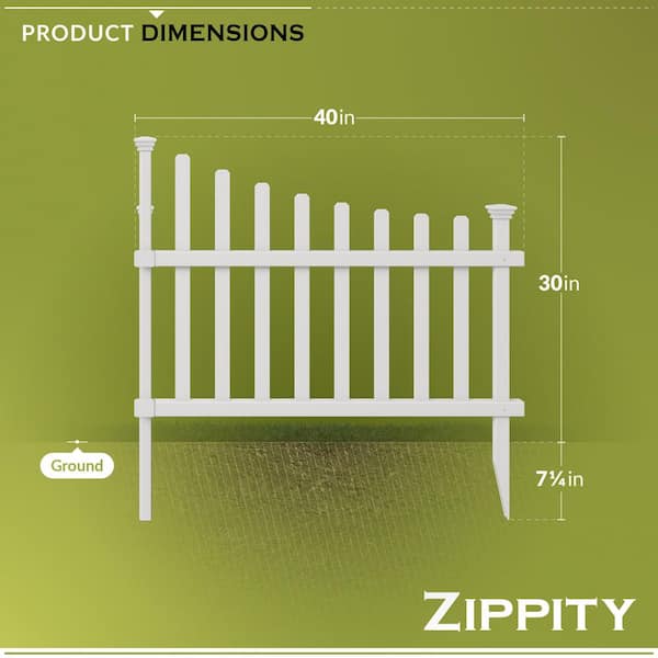 Zippity Outdoor Products 3.3 ft. x 2.5 ft. Ashley Corner Vinyl
