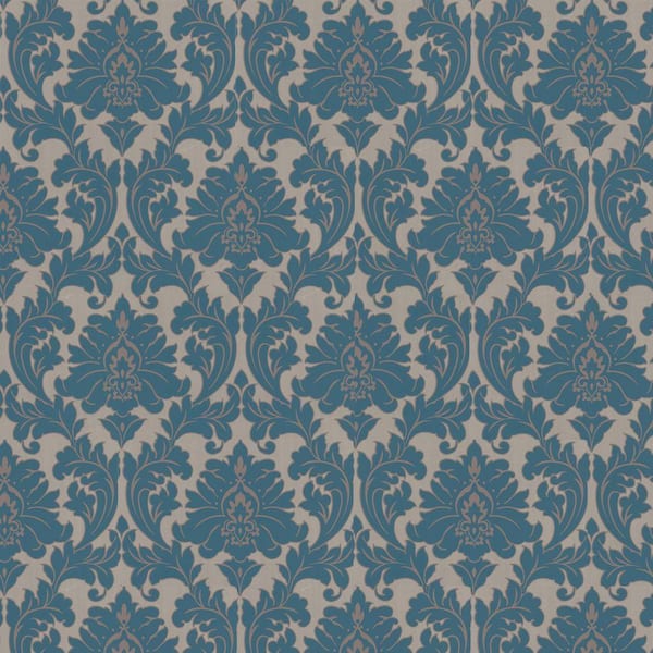 Graham & Brown Majestic Teal Removable Wallpaper